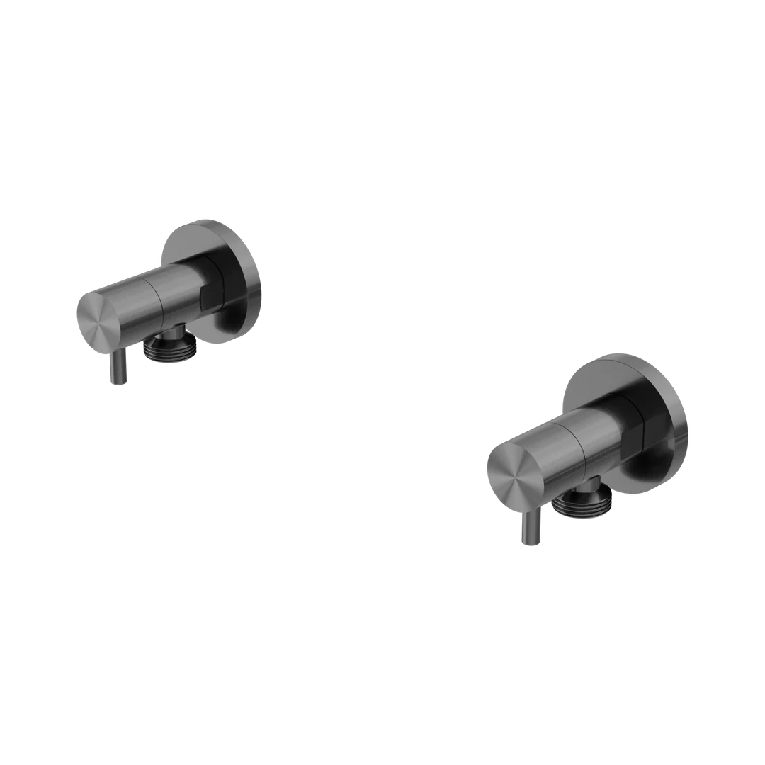 Nero Washing Machine Tap Set Graphite