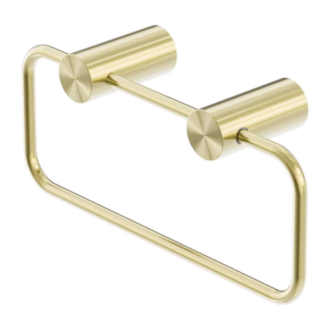 Nero Zen Stainless Steel Hand Towel Ring Brushed Gold