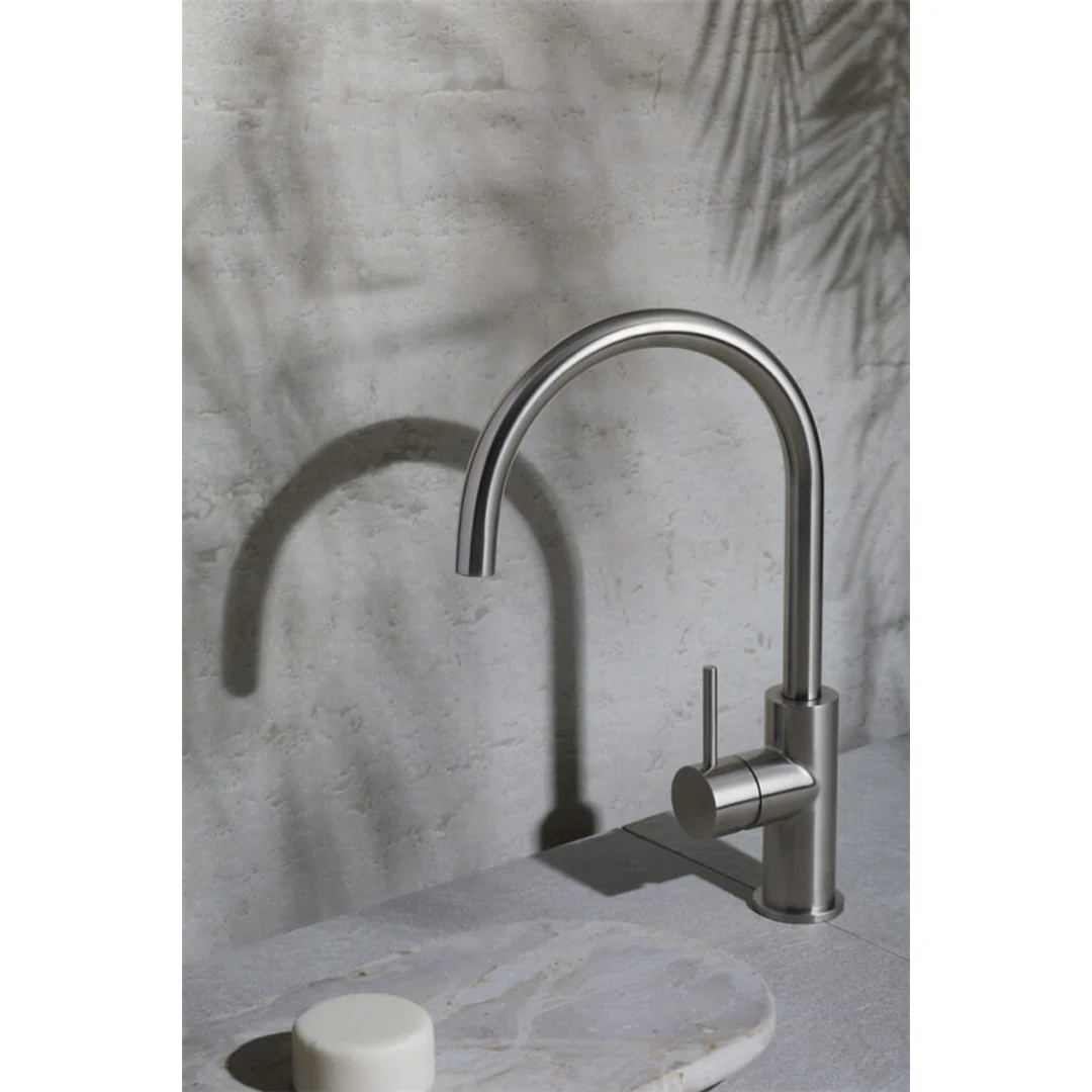 Nero Zen Stainless Steel Kitchen Mixer Graphite - Image 3