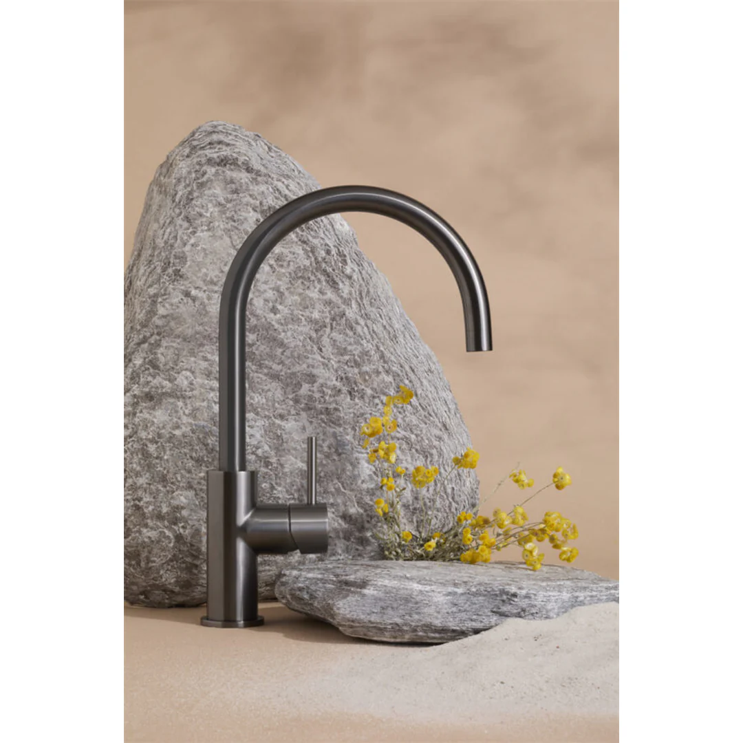 Nero Zen Stainless Steel Kitchen Mixer Graphite - Image 4