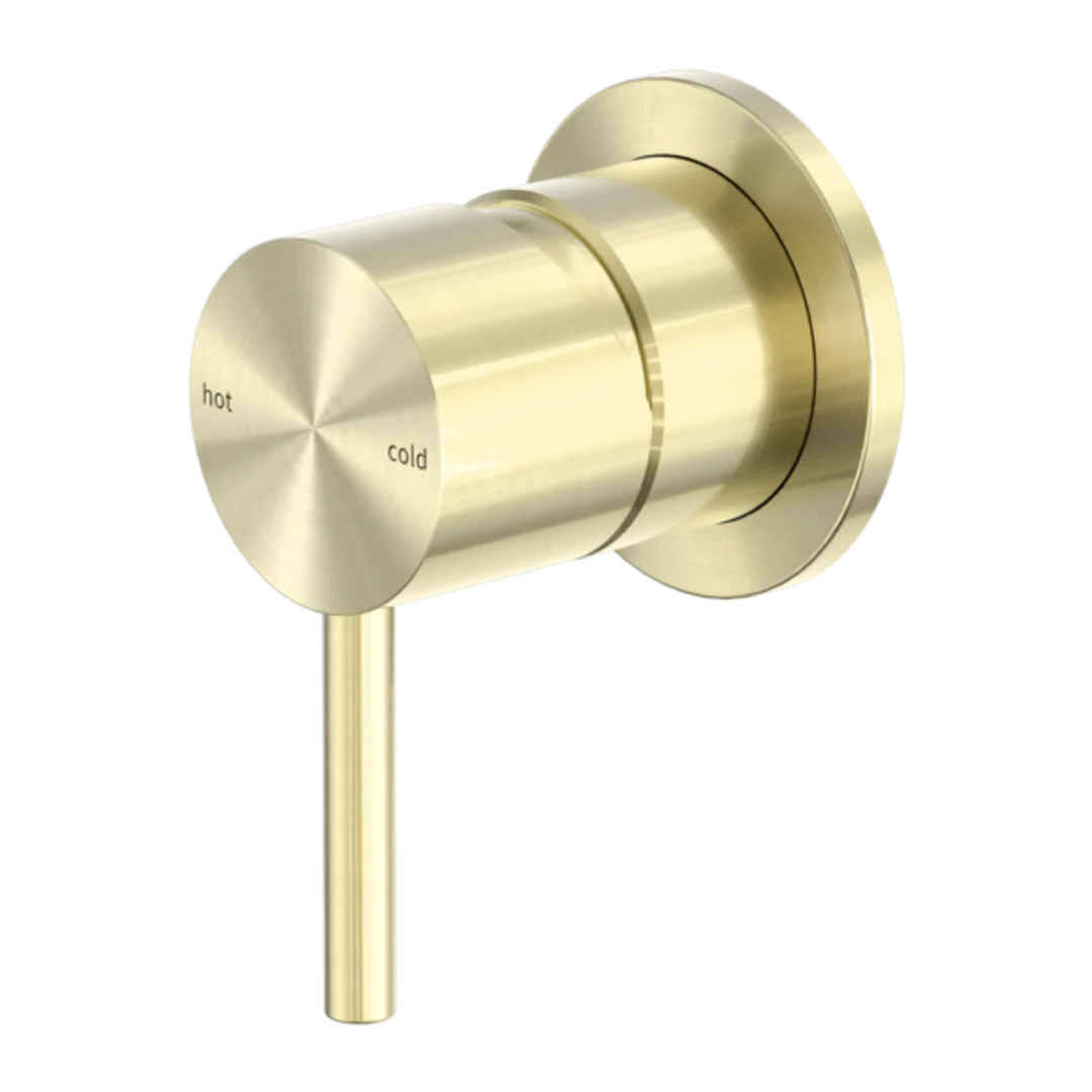 Nero Zen Stainless Steel Shower Mixer Brushed Gold