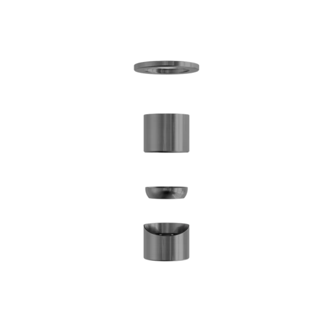Nero Zen Stainless Steel Shower Mixer Trim Kits Only Graphite - Image 3