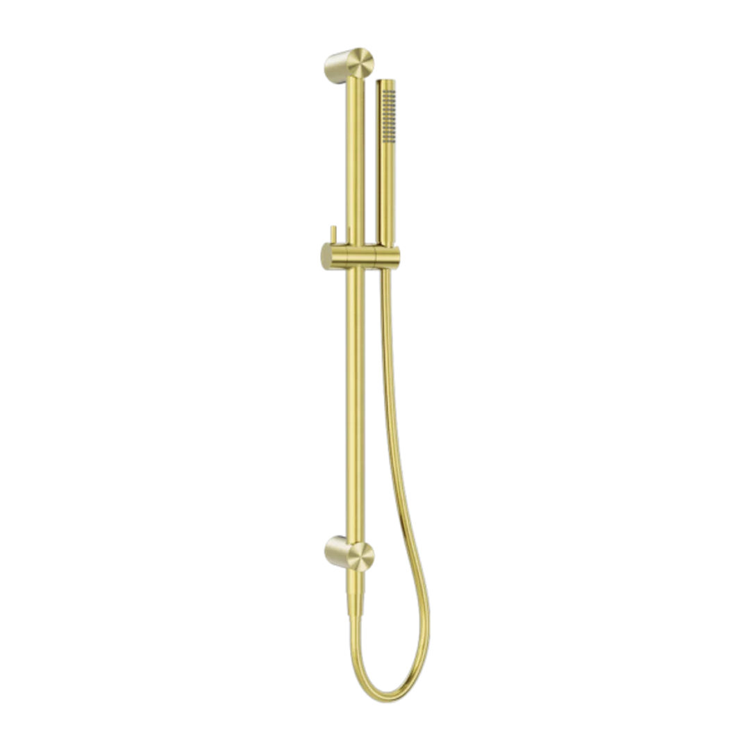 Nero Zen Stainless Steel Shower Rail Brushed Gold