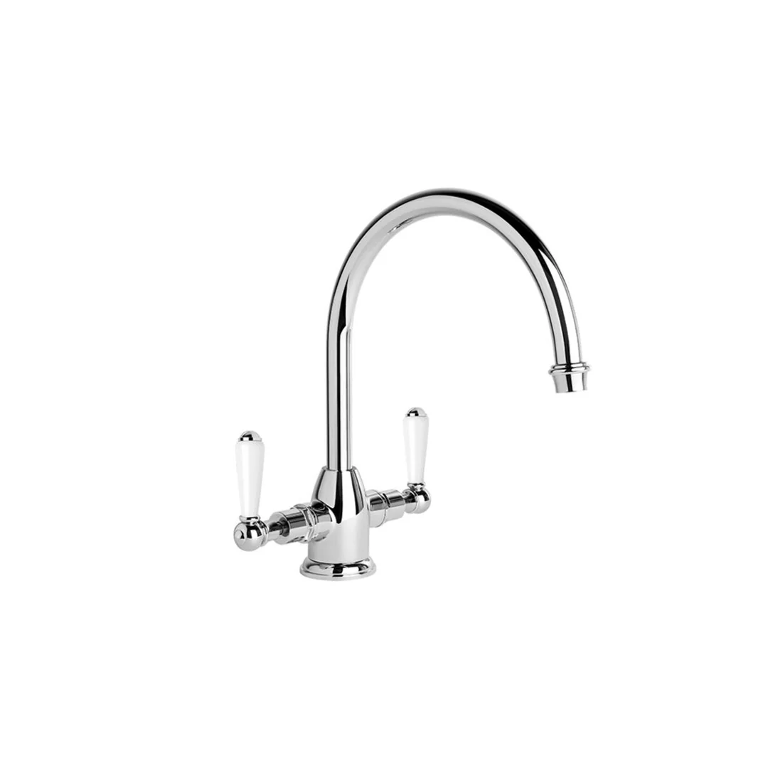 Neu England Kitchen Mixr &Wht Porcln Lvrs Durob Cp(Brodwar P#:1803000401)