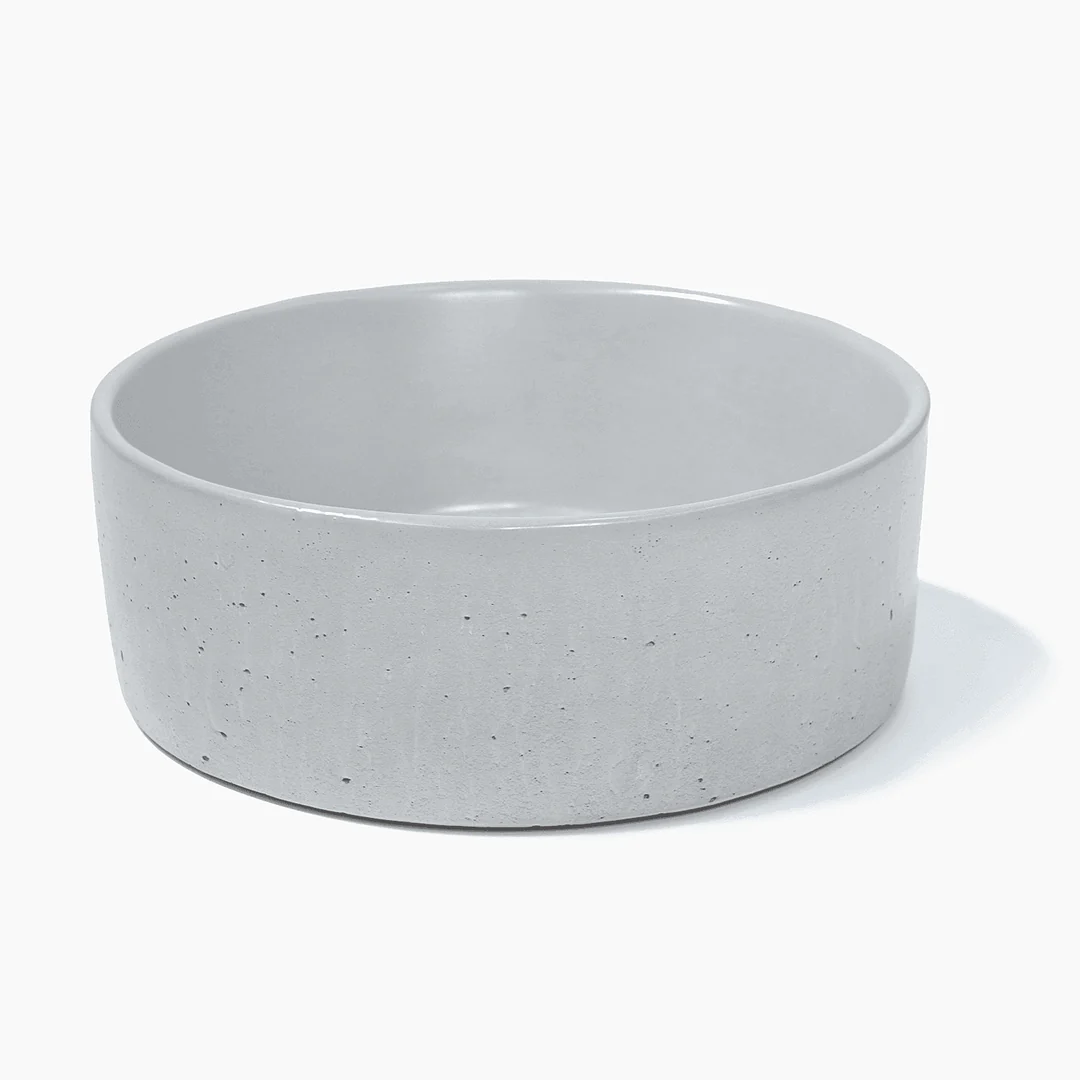 New Form Concrete Grand Round Vessel Basin 410mm Diam X 150mm - Image 2