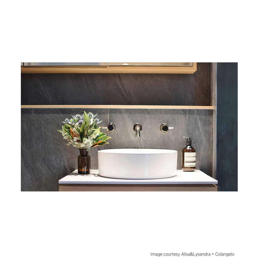 Nimos Slimline Round Above Counter Basin White Sbc-027 - Image 8