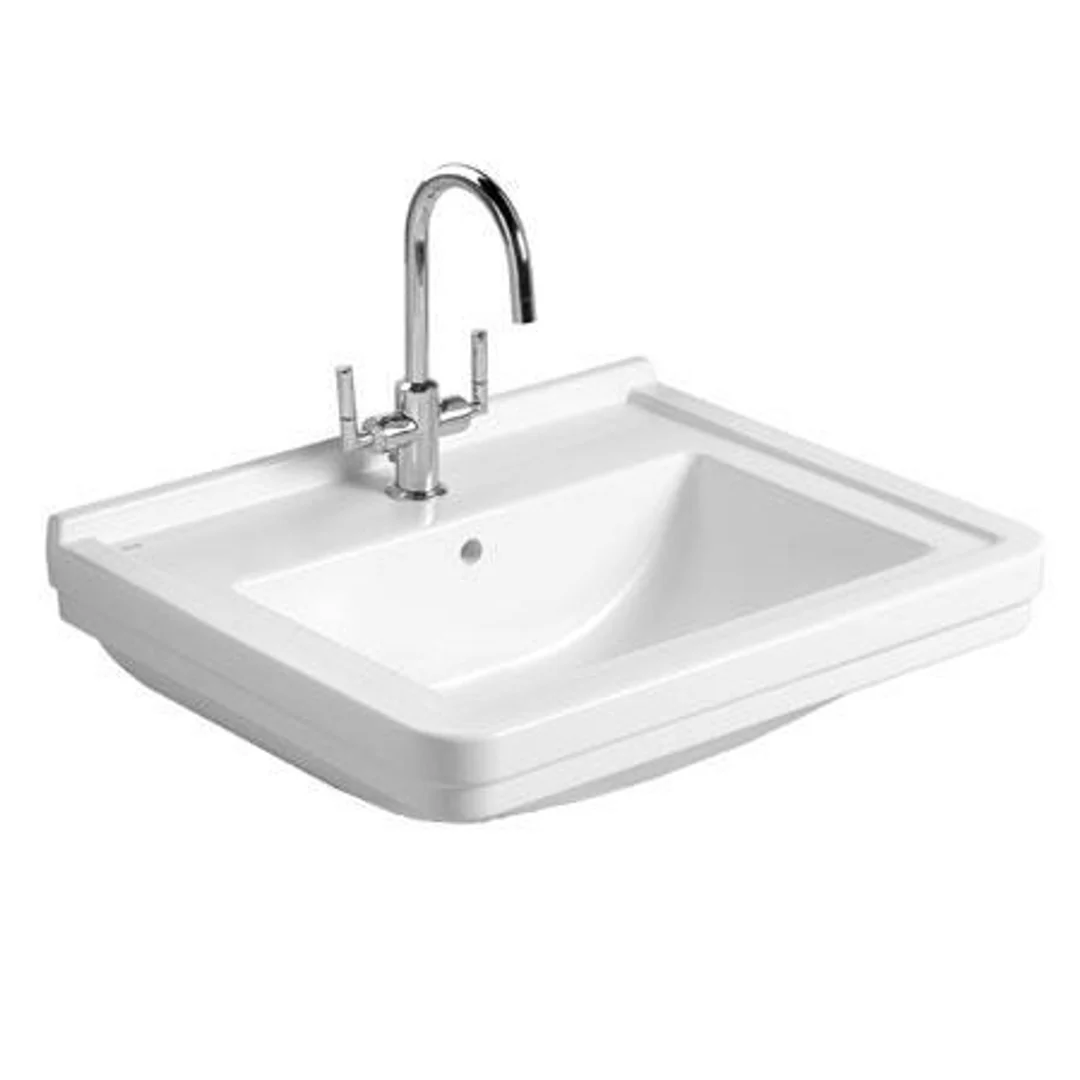 Noble Wall Hung Basin 60X50 With Waste 1 Tap Hole(Streamln P#:12040) - Image 2