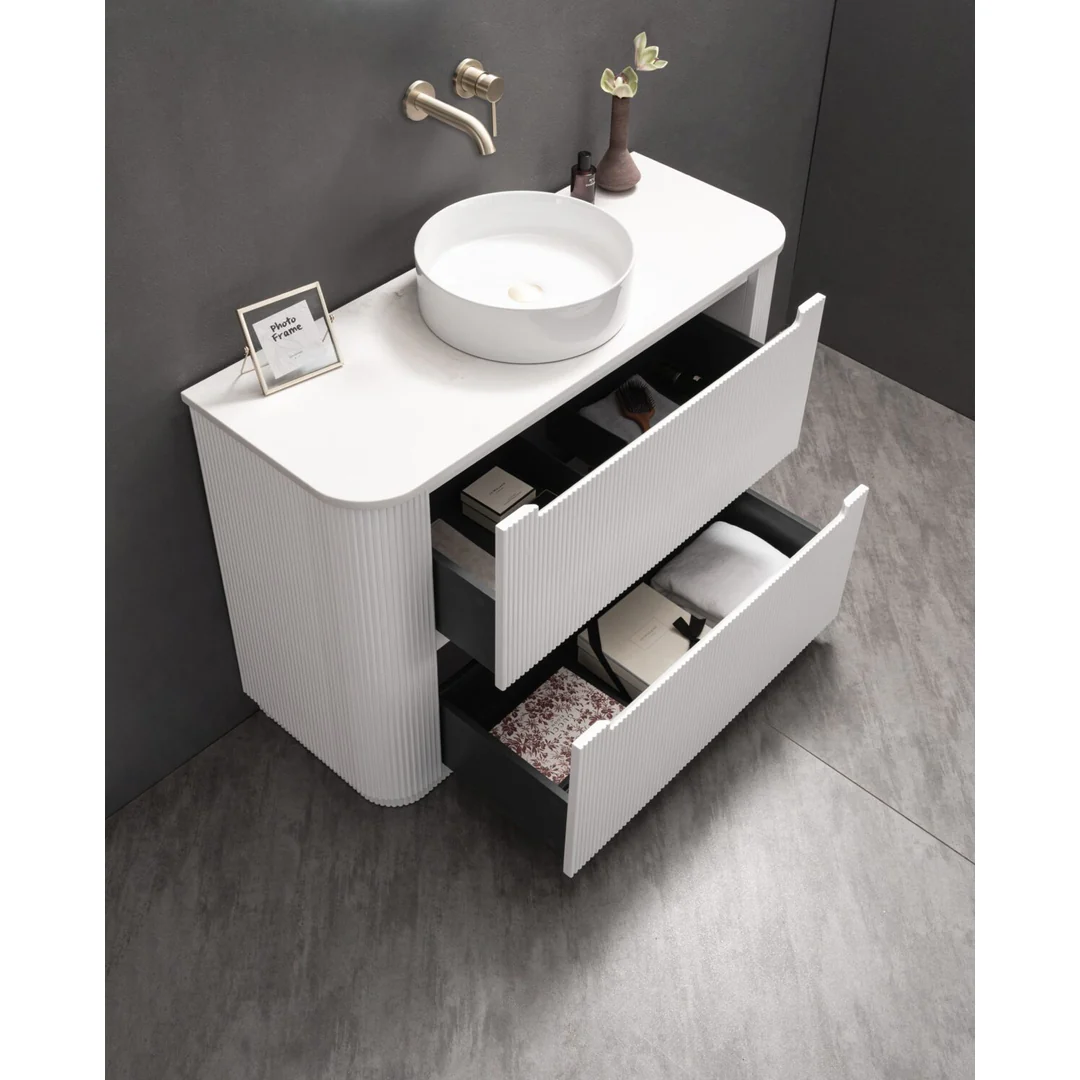 Noveen Almere 1200Mm Freestanding Vanity Nordic Mist Alpine White - Image 3