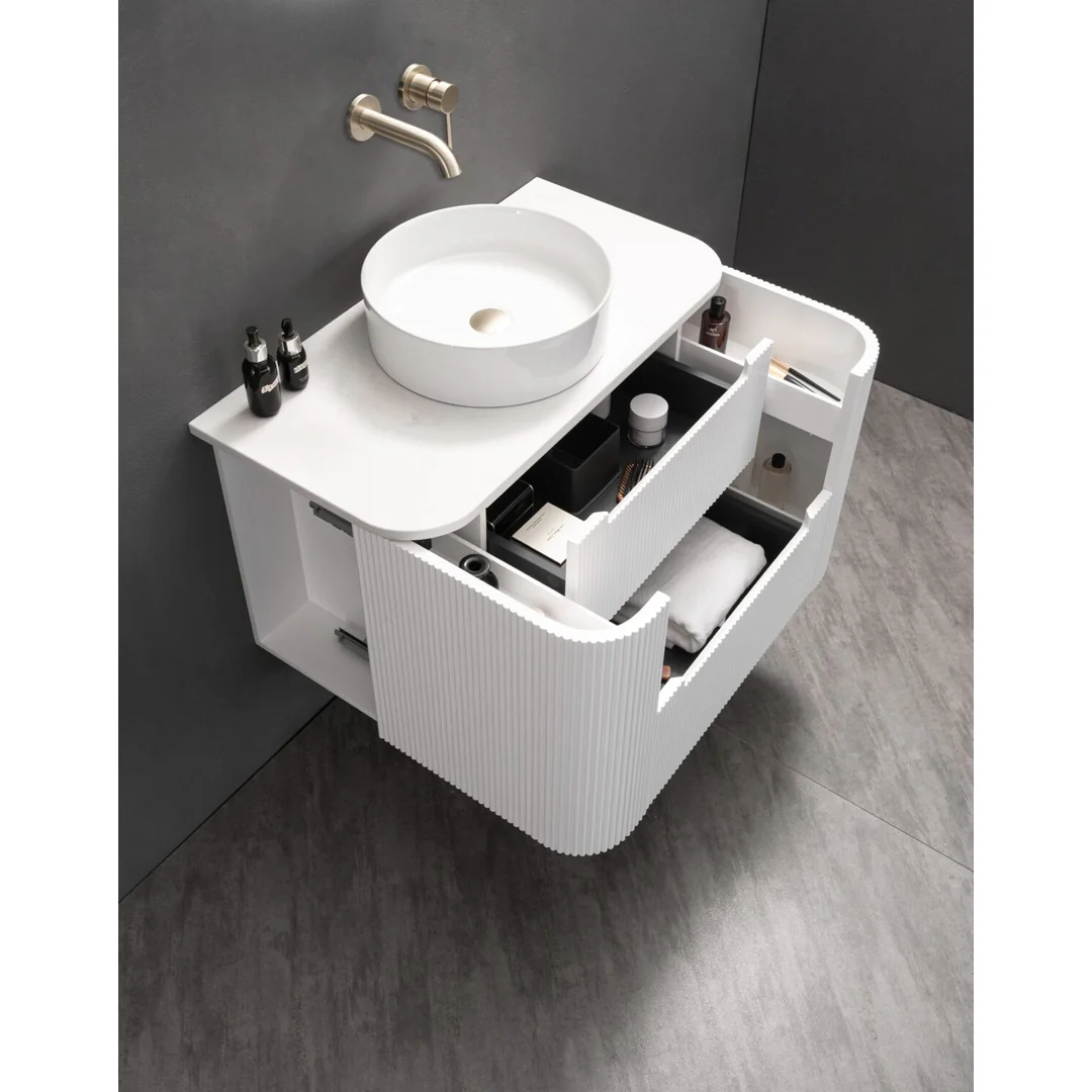 Noveen Almere 900Mm Wall Hung Vanity Nordic Mist Alpine White - Image 3
