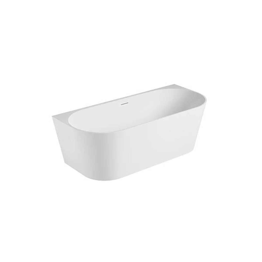 Oceano Eco 1700 Back-to-Wall Bath White 1700mm X 750mm No Overflow - Image 4