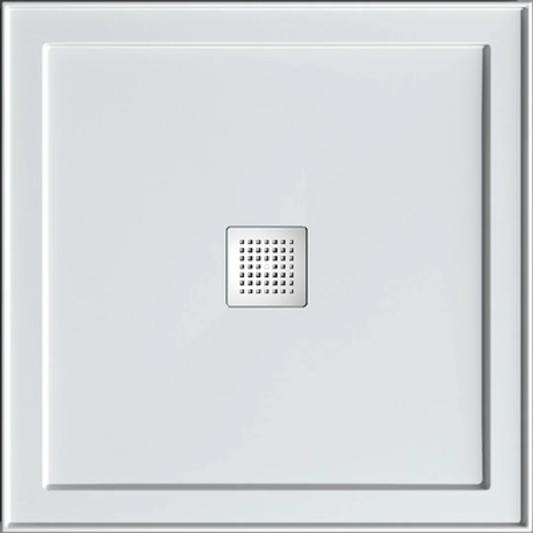Oceano Stonelite Eco Base Centre Outlet Chrome Waste - 1200 X 900 - Image 2
