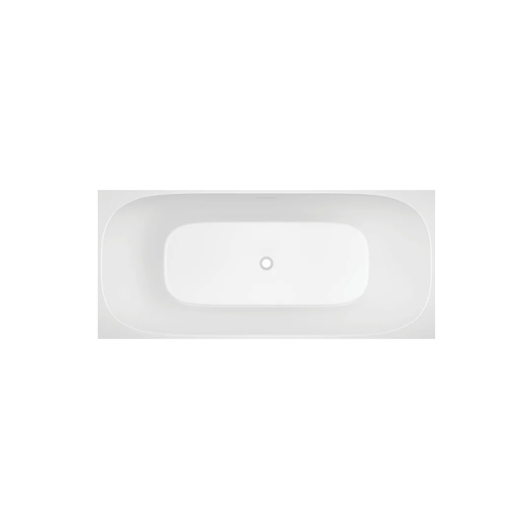 Oceano Studio 1700 Freestanding Bath White 1700mm X 750mm - Image 3