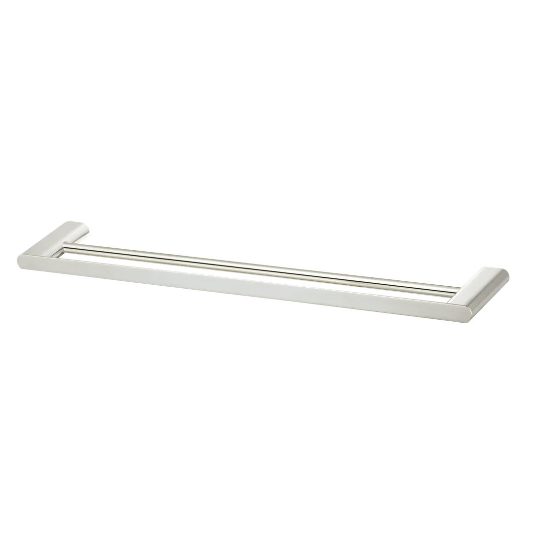 Oliveri MA830B07 Madrid Towel Rail Dbl 800mm Brushed Nickel