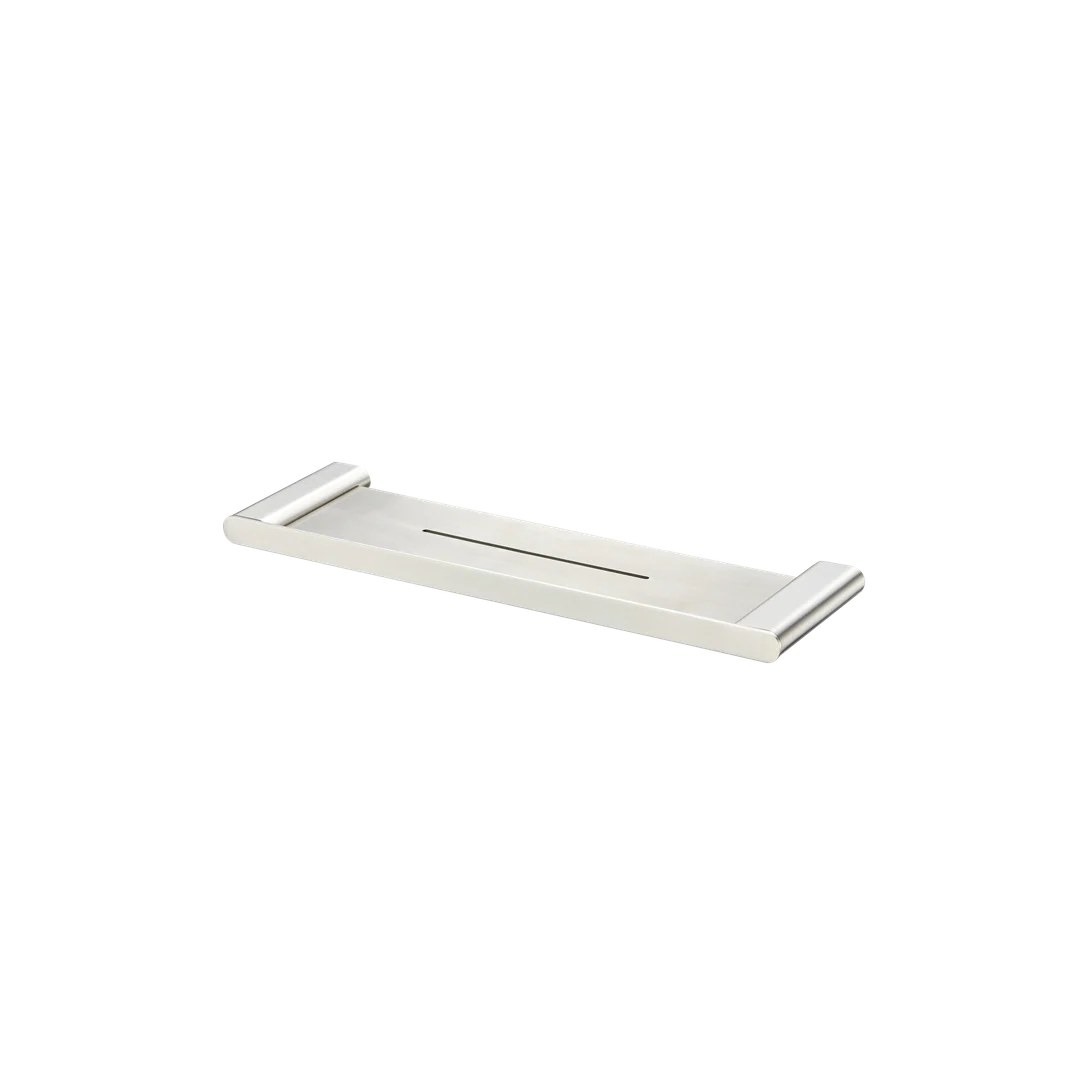 Oliveri MA891A07 Madrid Metal Shelf 420mm Brushed Nickel