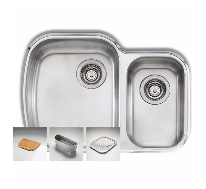 Oliveri Monet 1 & 1/2 R/H Bowl Undermount Sink