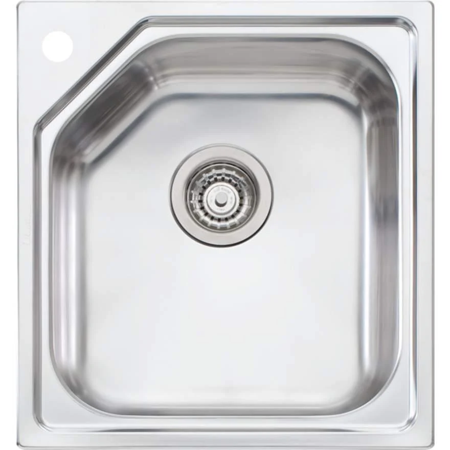 Oliveri Nu-Petite Standard Bowl Topmount Sink 1 Tap Hole - Image 3
