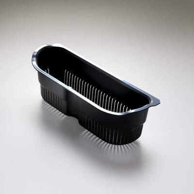 Oliveri Nu-Pettite 'D' Colander Charcoal Ac6220 - Image 3