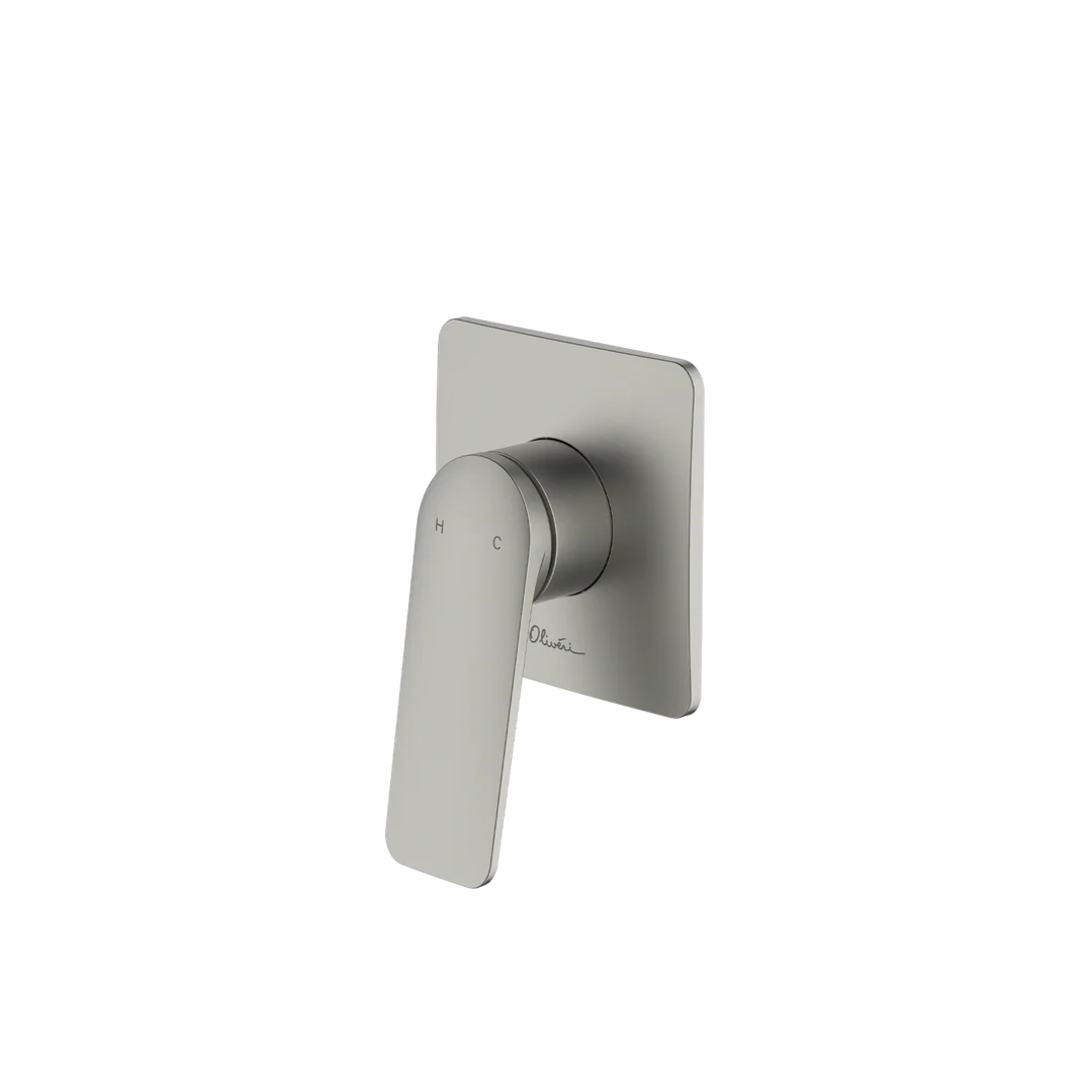 Oliveri PA100500FBN Paris Wall Mixer Brushed Nickel