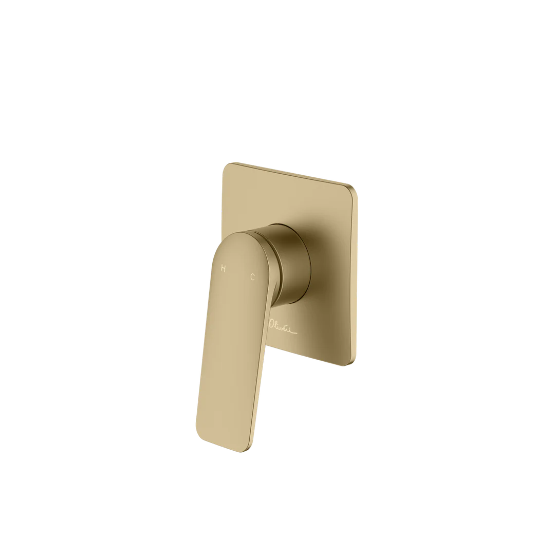 Oliveri PA100503FCG Paris Wall Mixer Classic Gold