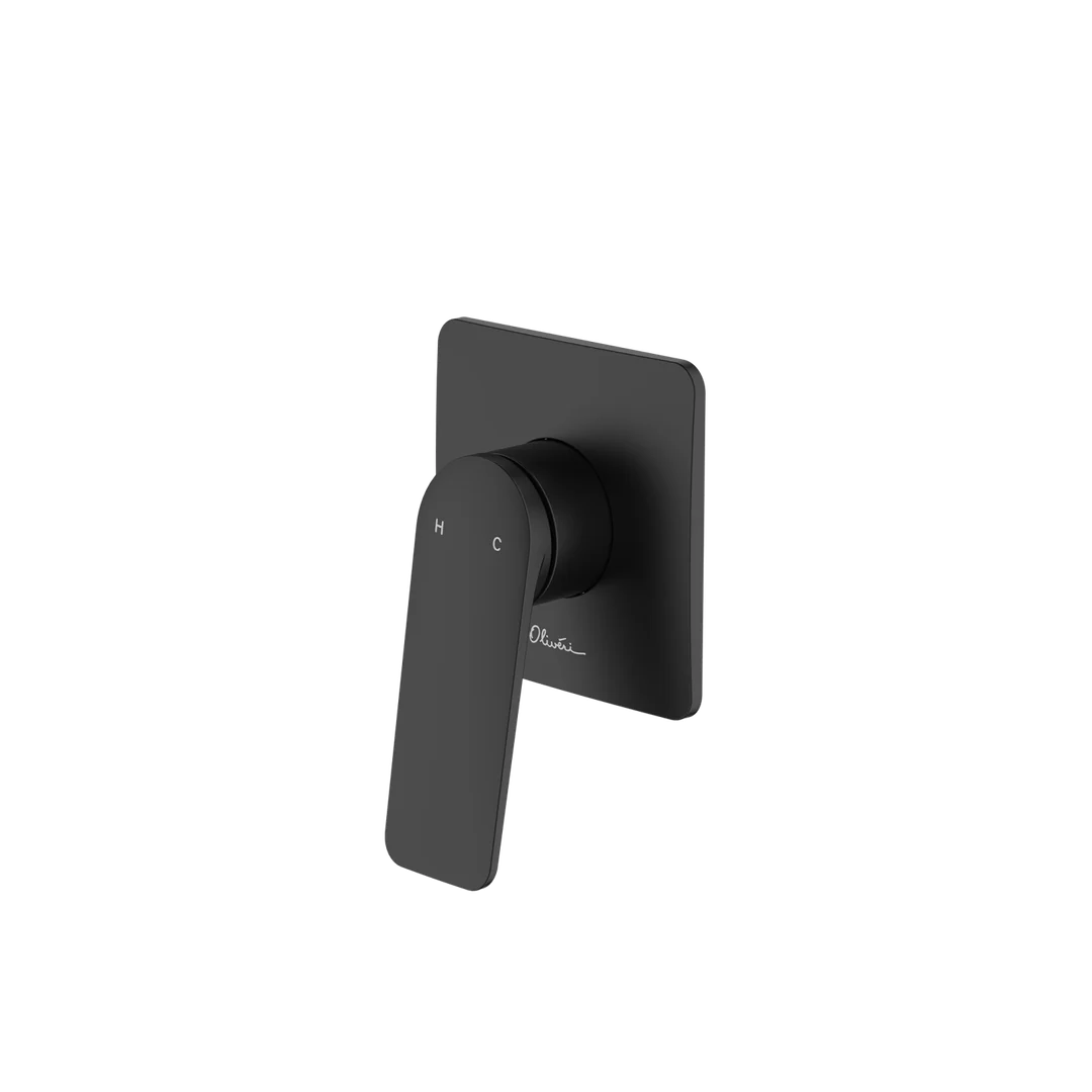 Oliveri PA100516FMB-TK Paris Wall Mixer Trim Matte Black