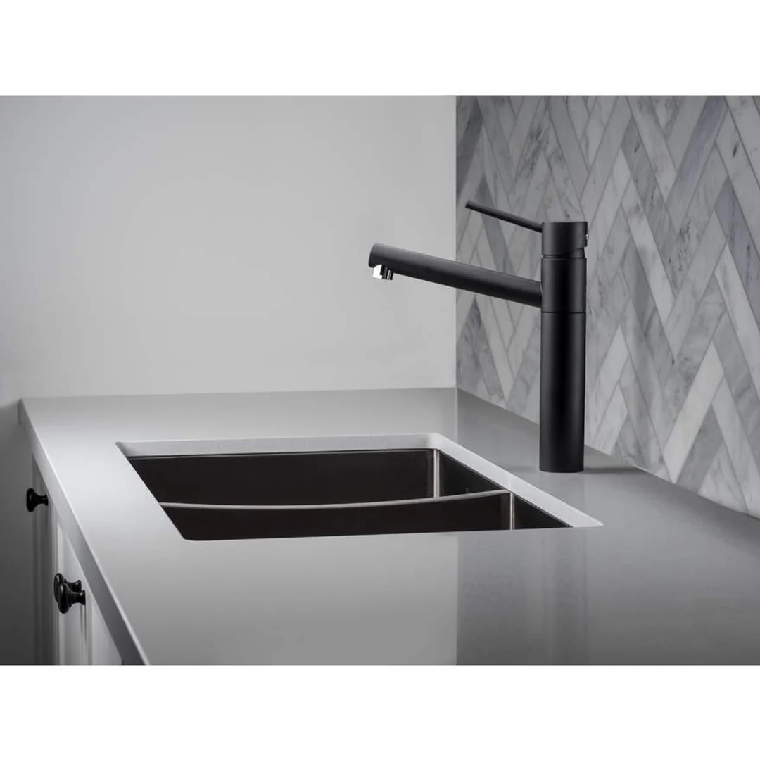 Oliveri Spectra Double Bowl Sink - Gunmetal - Image 3