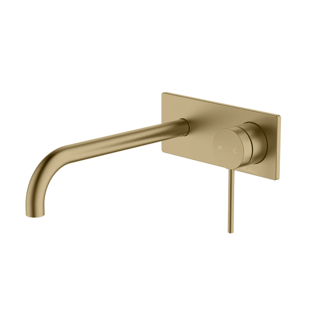 Oliveri VE105503FCG Venice WallMixer Set Curv Classic Gold
