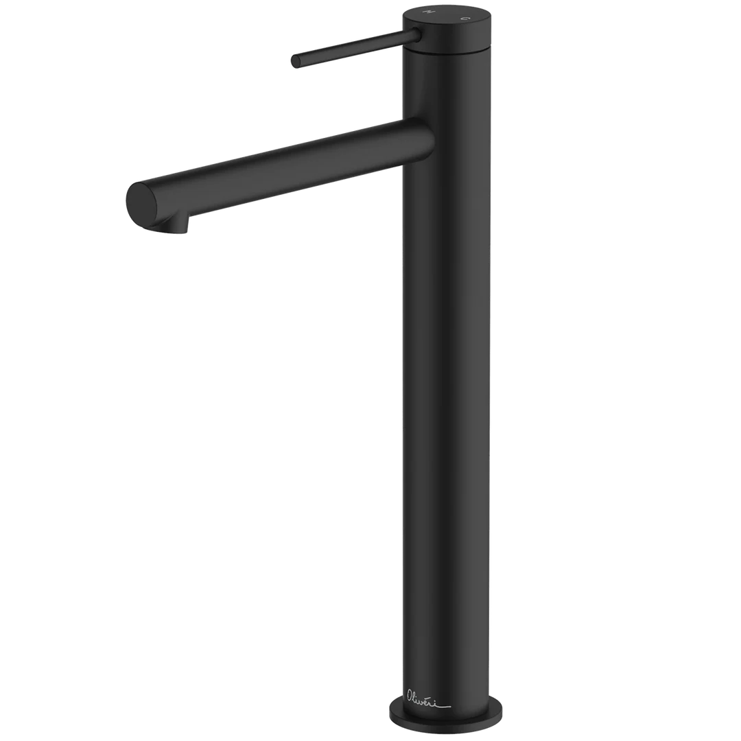 Oliveri VE107506FMB Venice Basin Tower Stra Matte Black