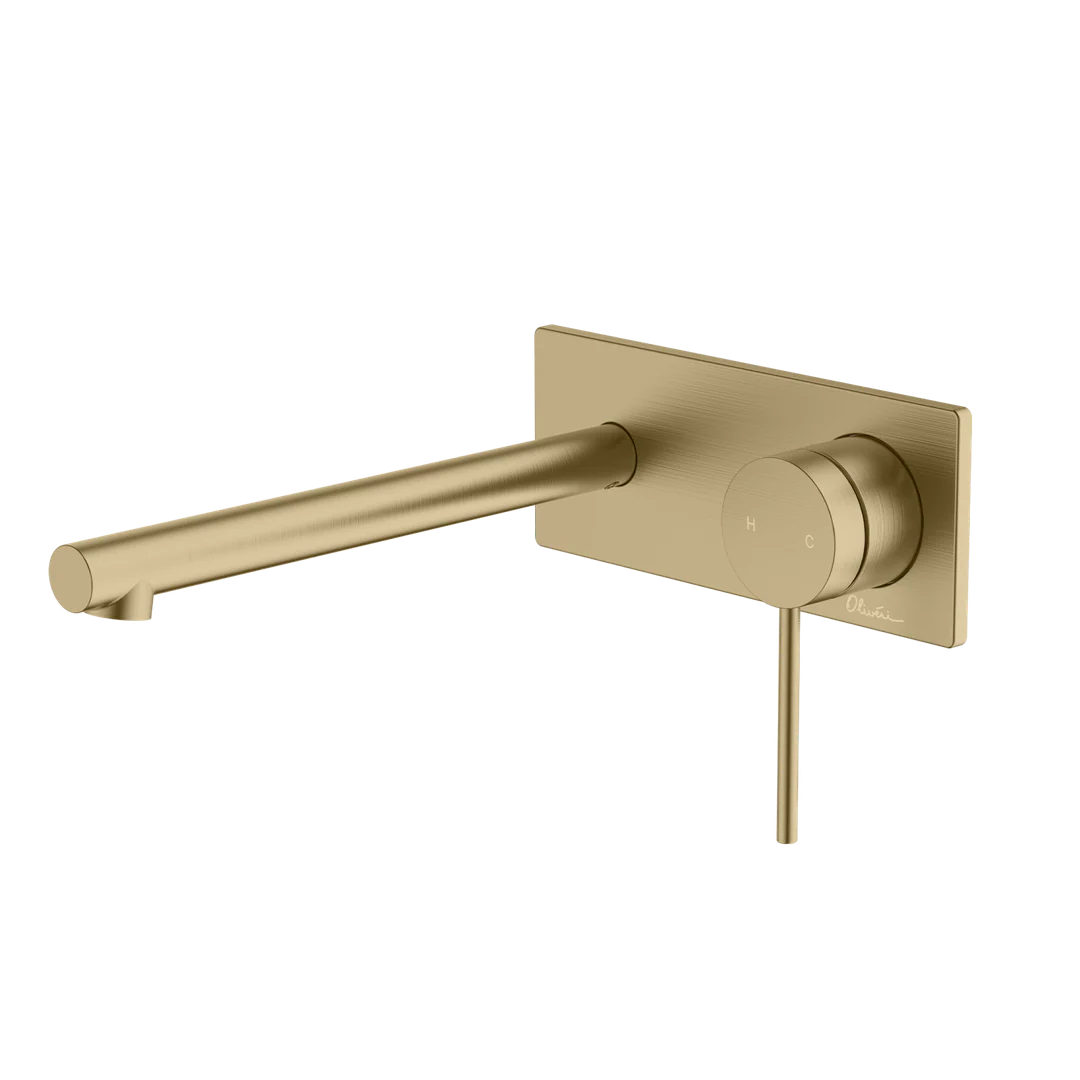 Oliveri VE108503FCG Venice Wall Mixer Set Str Classic Gold