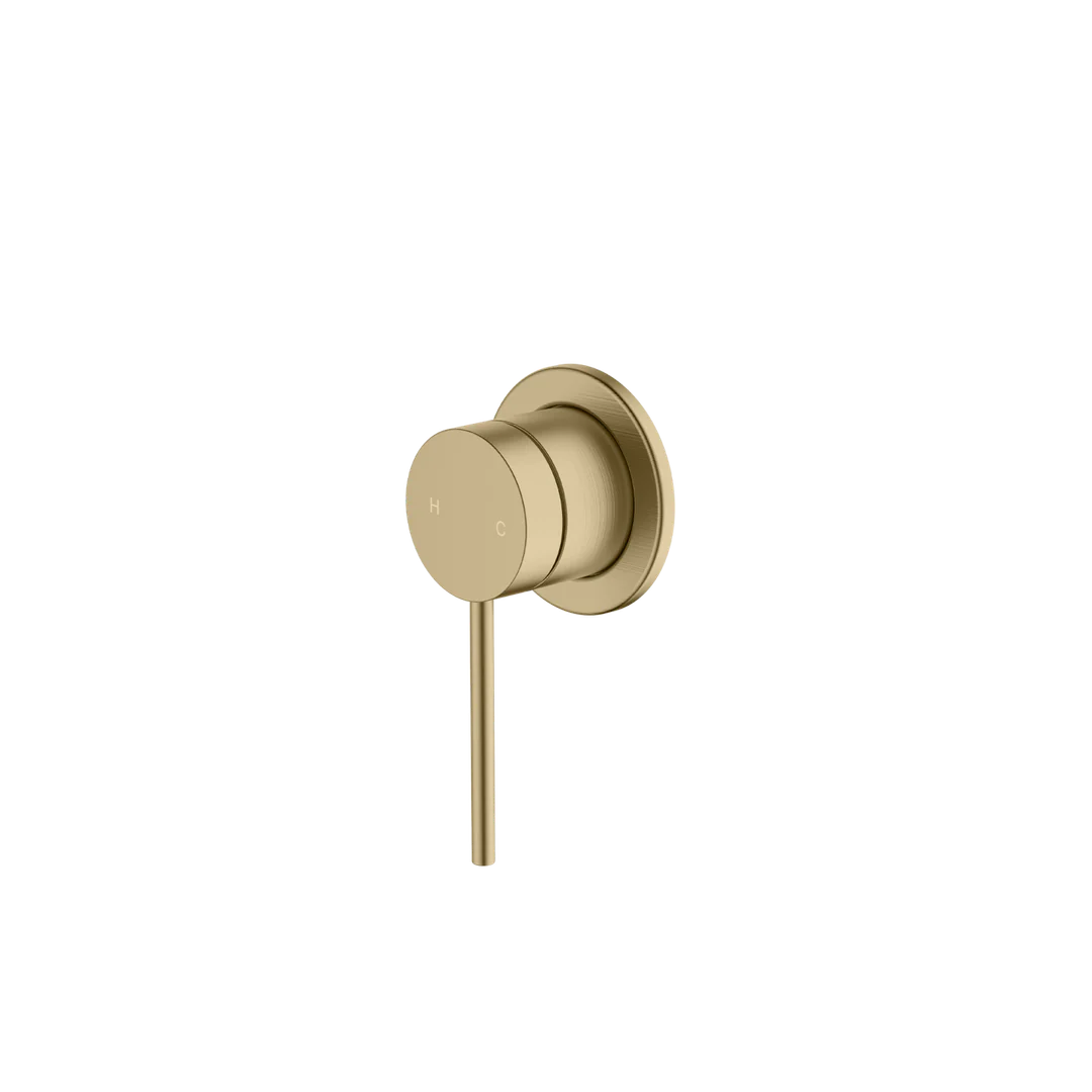 Oliveri VE111503FCG Venice WallMixer Straight Classic Gold