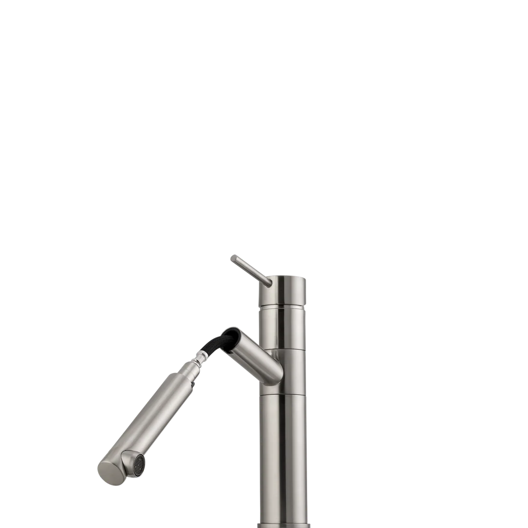 Oliveri VE590FBN-P Venice P-Out Swivel Mixer Brushed Nickel LEAD FREE - Image 3
