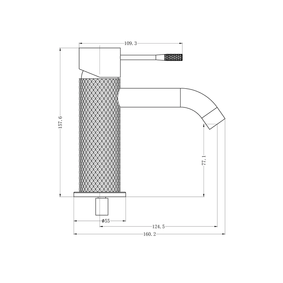 Opal Basin Mixer Gunmetal - Image 3