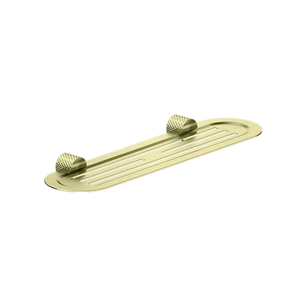 Nero Opal Metal Shelf Brushed Gold