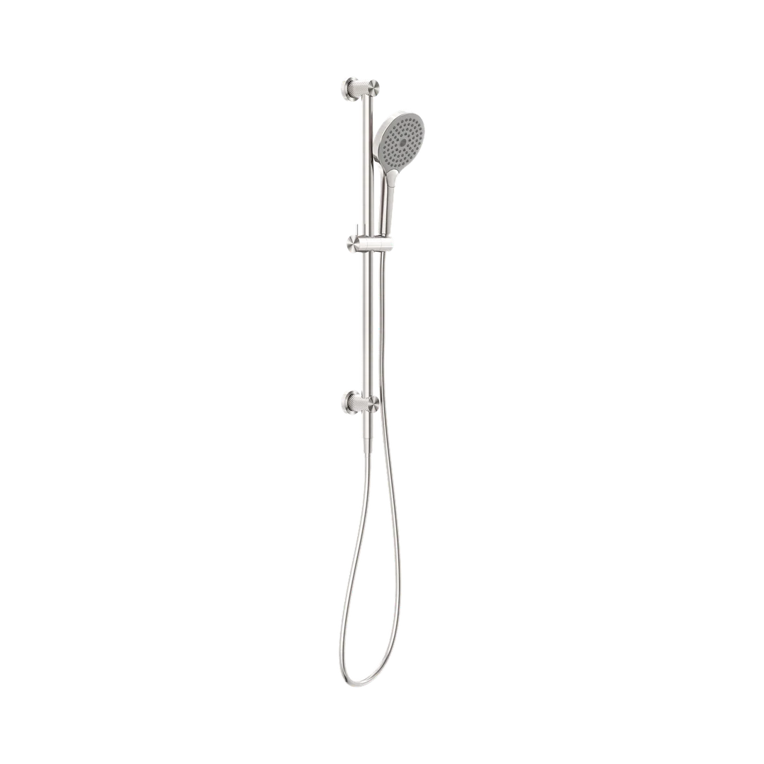 Opal Nero Shower Rail With Air Nero Shower Ii - Brushed Nickel