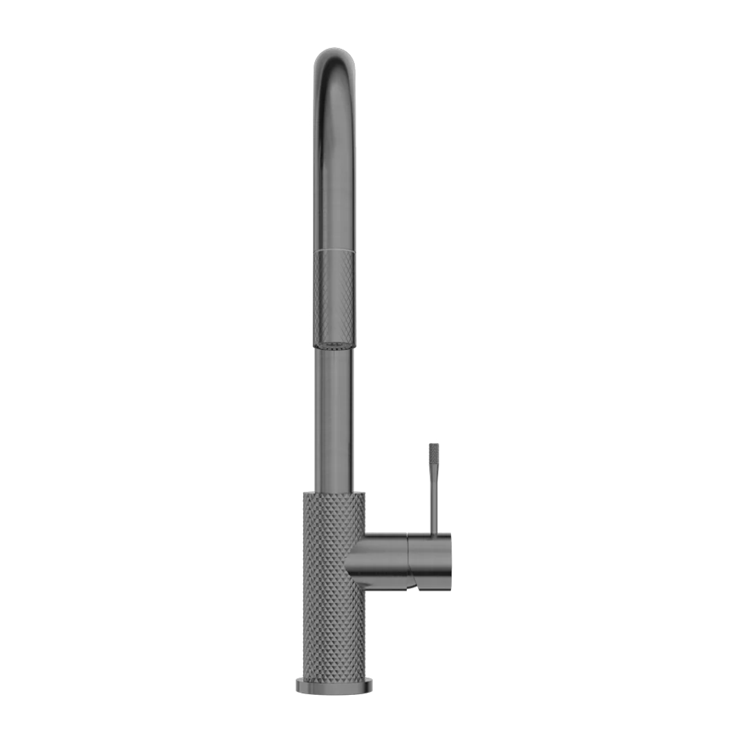 Nero Opal Pull Out Sink Mixer with Veggie Spray - Graphite - Image 6