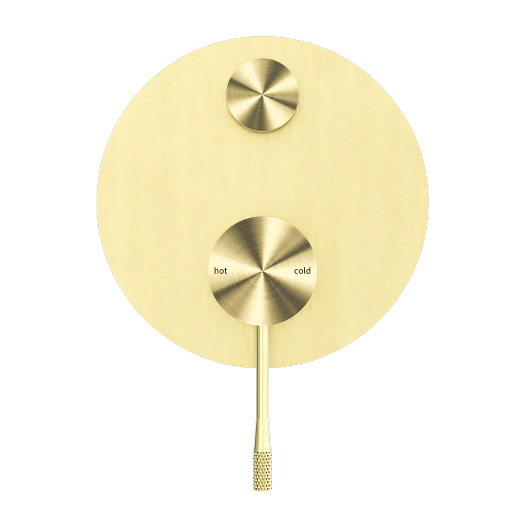 Nero Opal Shower Mixer With Divertor Brushed Gold - Image 6