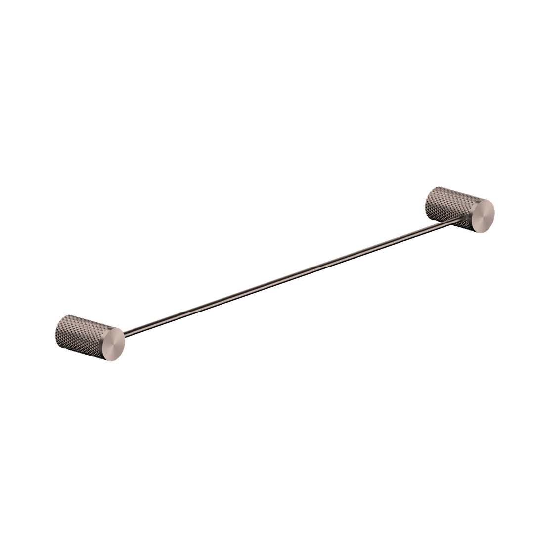 Nero Opal Single Towel Rail Brushed Bronze 600mm - Image 4