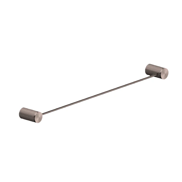 Nero Opal Single Towel Rail Brushed Bronze 600mm - Image 7