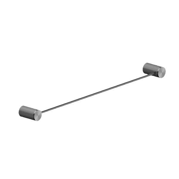 Nero Opal Single Towel Rail Gunmetal 600mm - Image 6