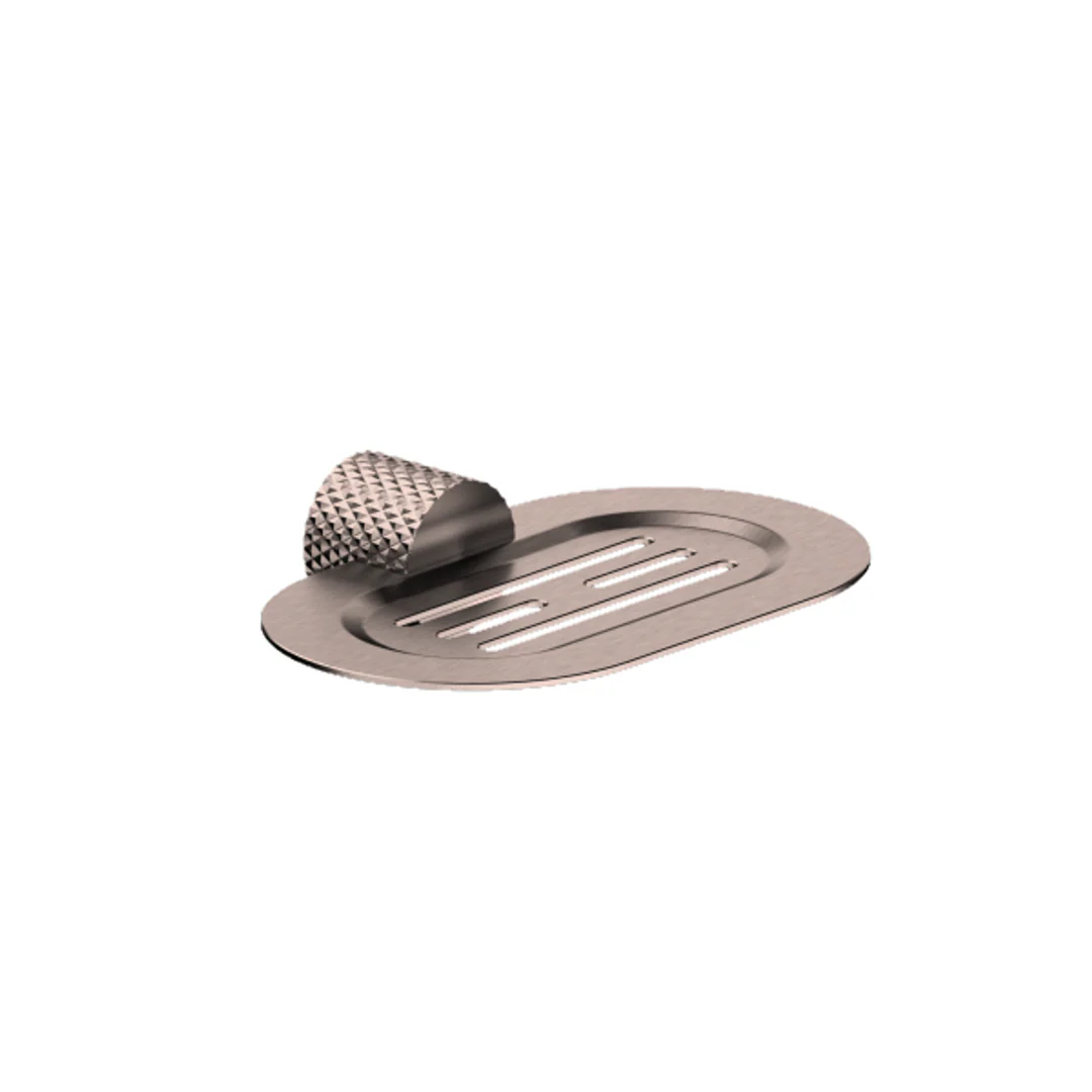 Nero Opal Soap Dish Holder Brushed Bronze - Image 2