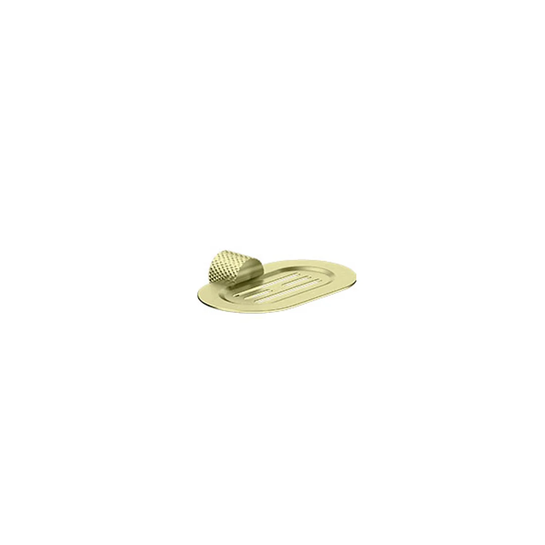 Nero Opal Soap Dish Holder Brushed Gold - Image 2