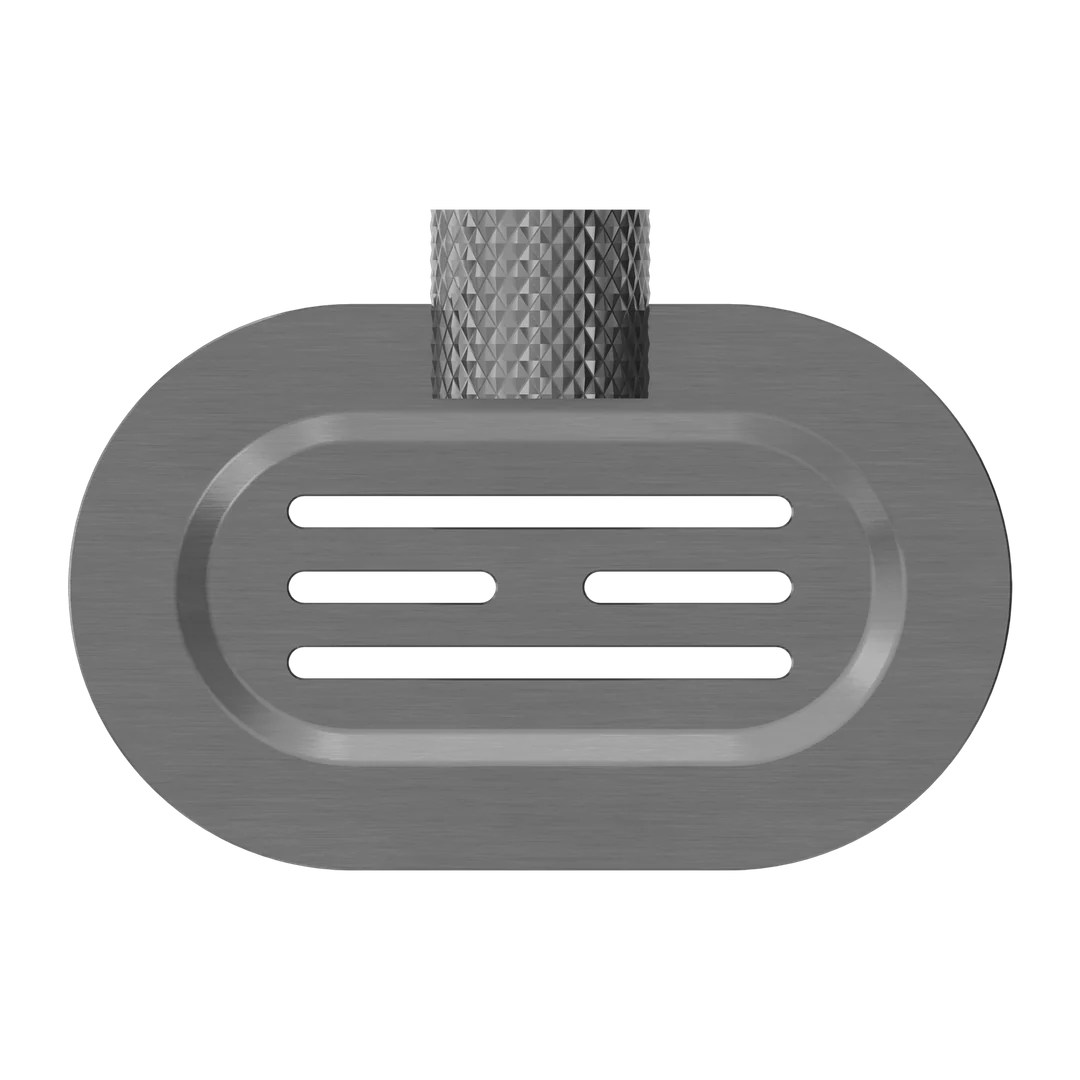 Nero Opal Soap Dish Holder Gunmetal - Image 4