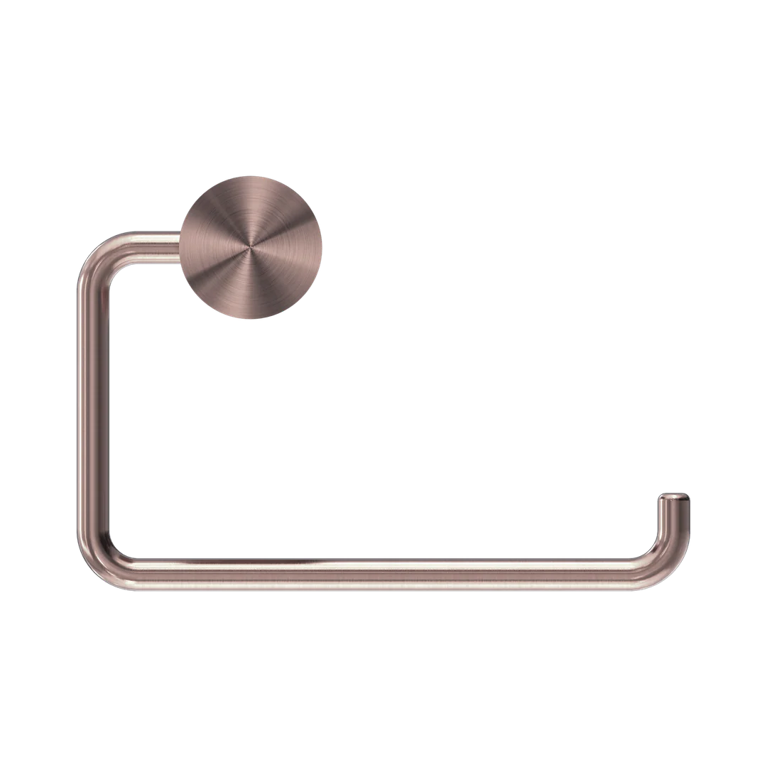 Nero Opal Toilet Roll Holder Brushed Bronze - Image 4