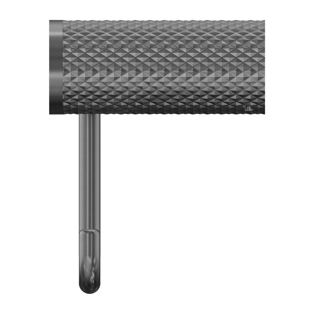 Nero Opal Toilet Roll Holder Gunmetal - Image 5