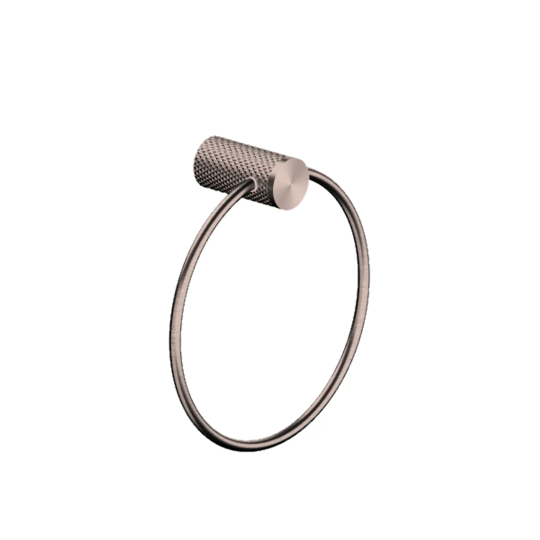 Nero Opal Towel Ring Brushed Bronze - Image 2