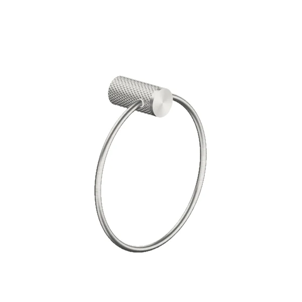 Nero Opal Towel Ring Brushed Nickel - Image 7