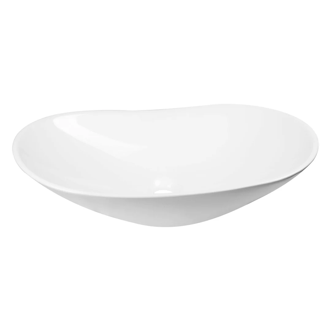Otti Above Counter Basin Gloss White No Overflow Size: 620*340*145 - Image 2