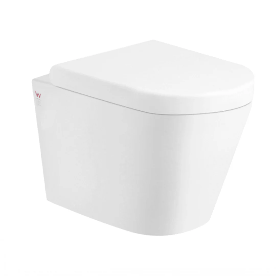 Otti Alzano Wall Hung Rimless Pan With Standard Seat