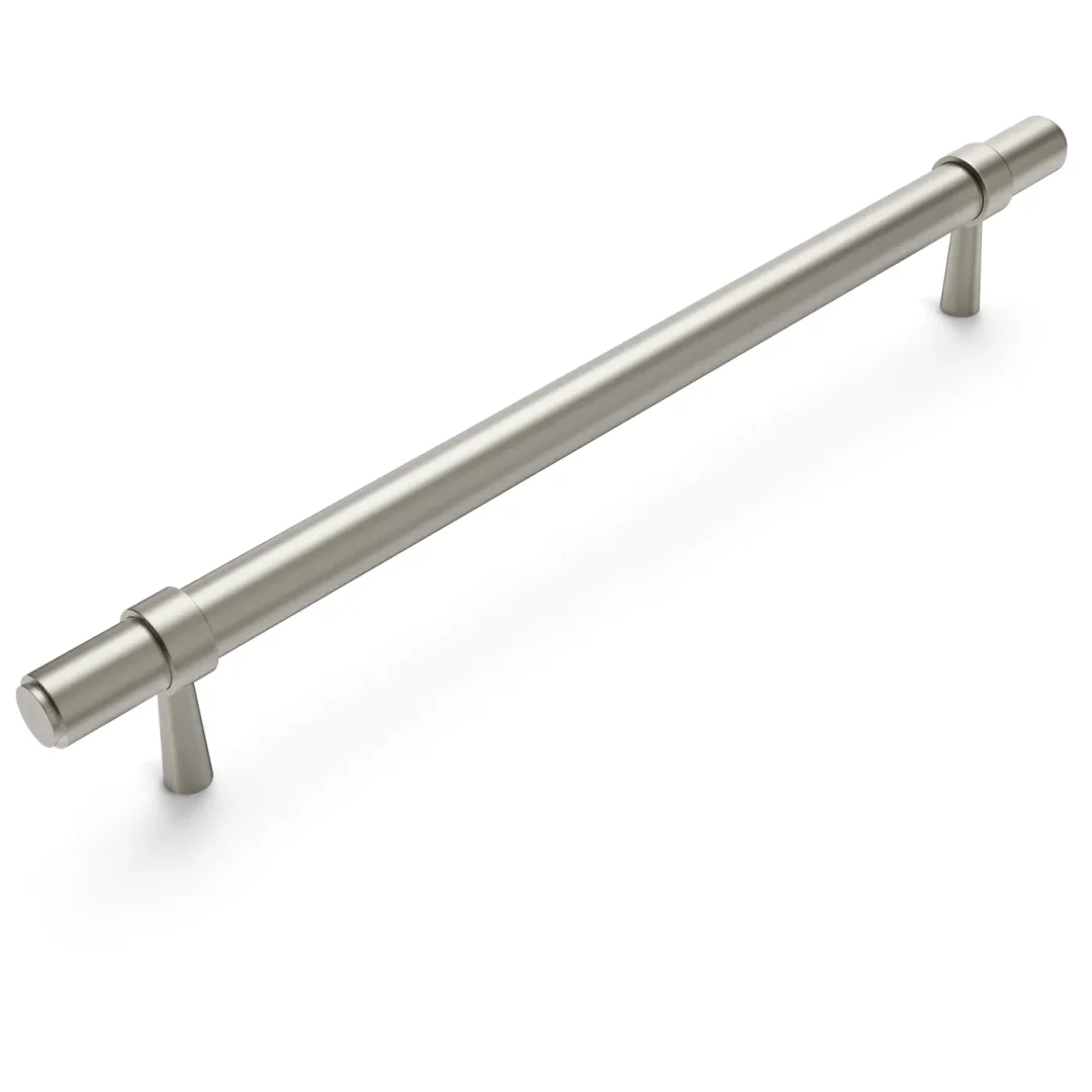 Otti Astor - 192/240Mm Brushed Nickel Handle (192Mm Hole To Hole ; 240Mm Total Length)