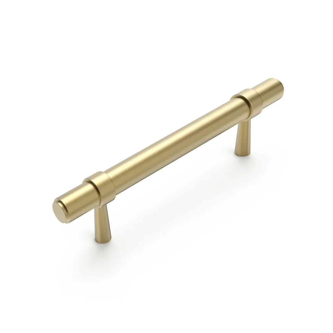 Otti Astor - 96/138Mm Brushed Brass Handle (96Mm Hole To Hole ; 138Mm Total Length)