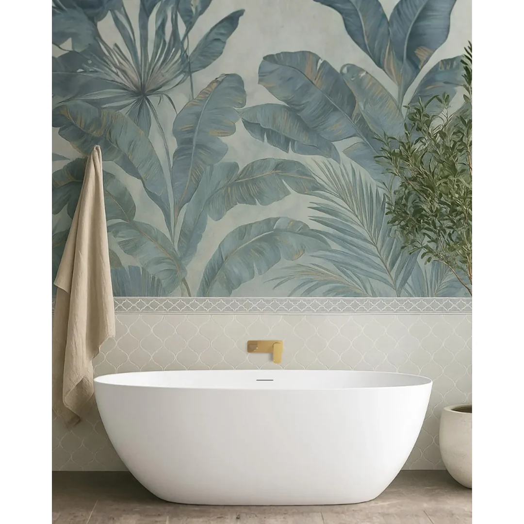 Otti Attica Manolo 1530 Matte White Freestanding Bath With Overflow - Image 5